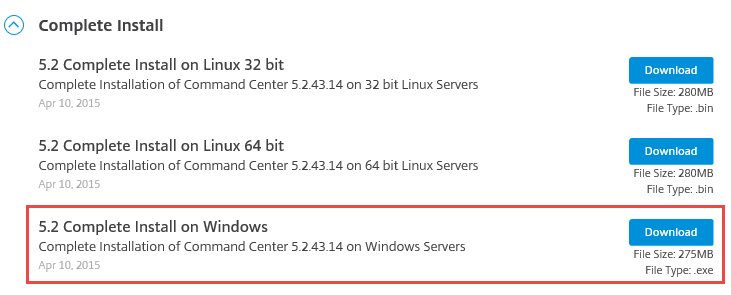 Citrix Command Center - Installation